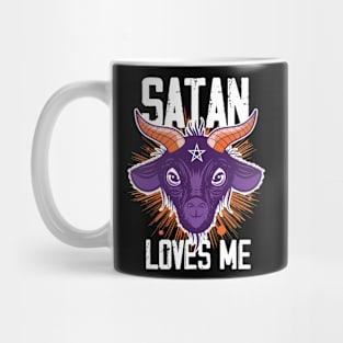 Satan Loves Me Mug